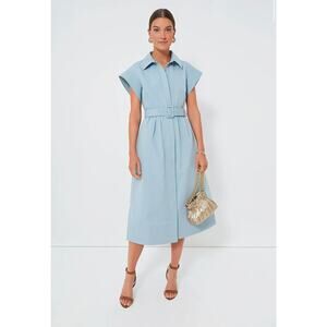 TUCKERNUCK Slate Blue Chloe Dress NWT Size XS